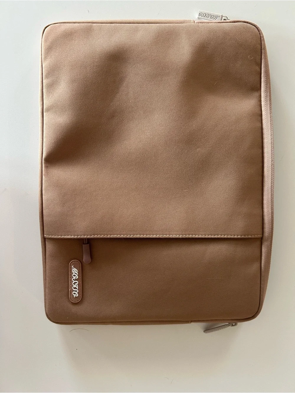 Tan Laptop Sleeve - Padded Protective Case